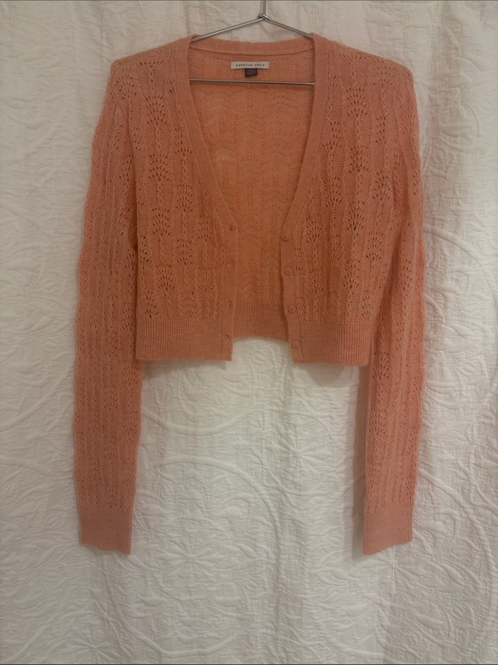 American Eagle Cropped Cardigan